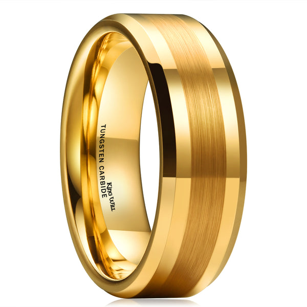 King Will GLORY&trade; 8mm tungsten ring