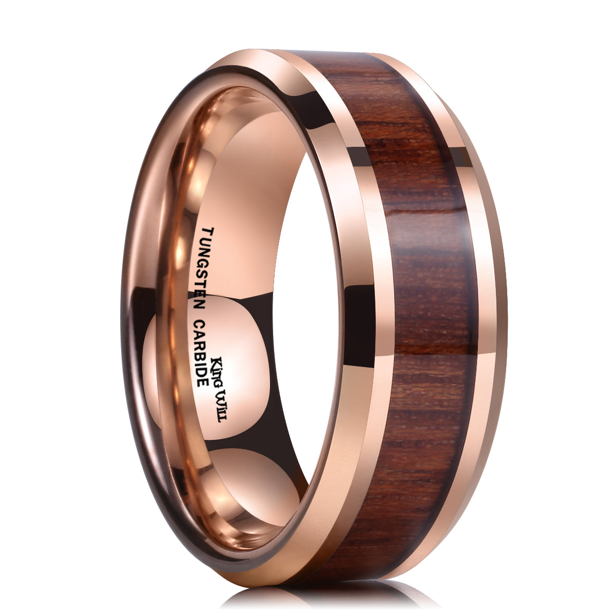King Will NATURE™ 8mm tungsten ring – King Will Rings