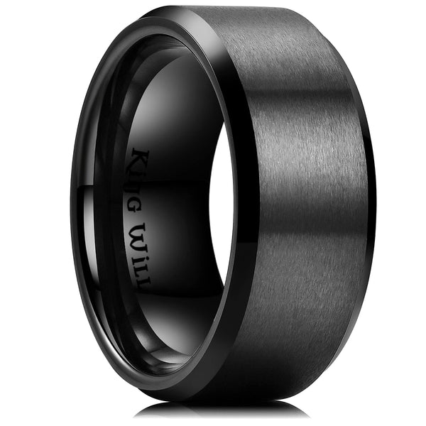 King Will BASIC&trade; 9mm titanium ring