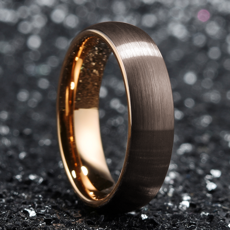 King Will DUO&trade; 6mm tungsten ring