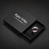 King Will &trade; 7mm Silicone Rings,3pcs Men's Wedding Rings, Rubber Ring for Men Women