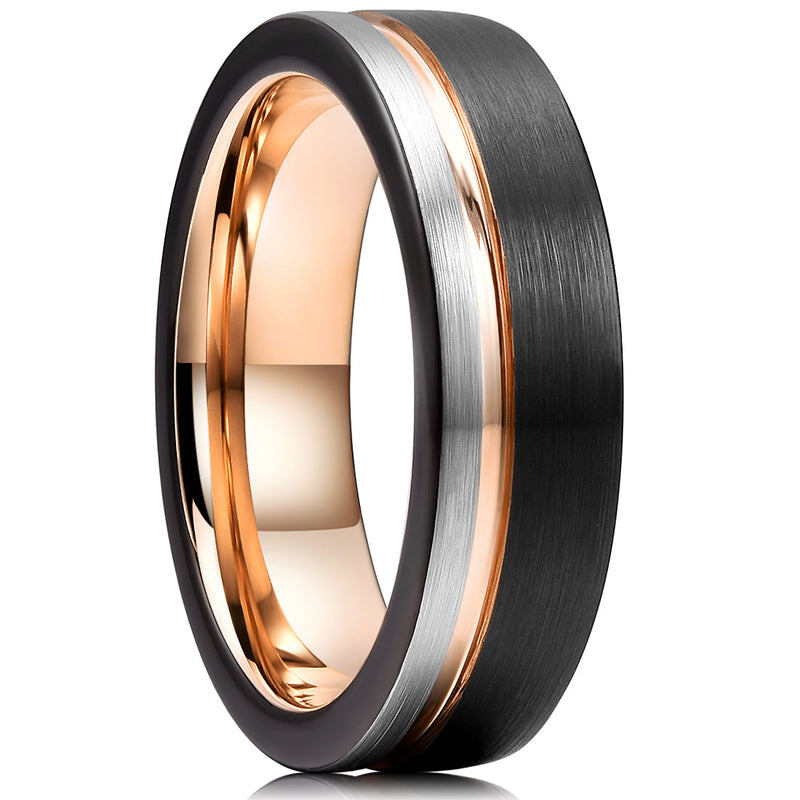 King Will LOOP&trade; 6mm tungsten ring (ESD)