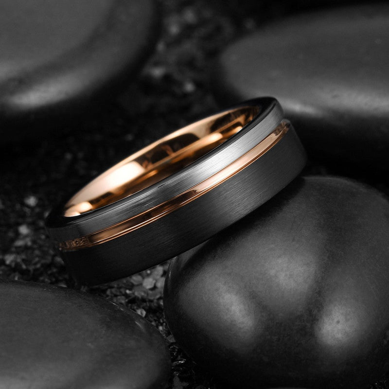 King Will LOOP&trade; 6mm tungsten ring (ESD)