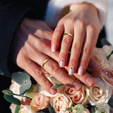 King Will 4mm Gold Plated High Polished Comfort Fit Domed Tungsten Carbide Ring Wedding Band