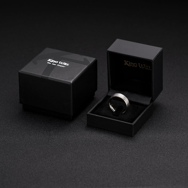 King Will CLASSIC&trade; 6mm titanium ring