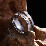 King Will NATURE&trade; 8mm tungsten ring