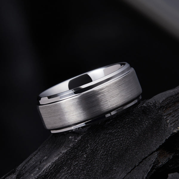 King Will CLASSIC&trade; 9mm tungsten ring