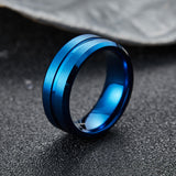 King Will LOOP&trade; 8mm tungsten ring