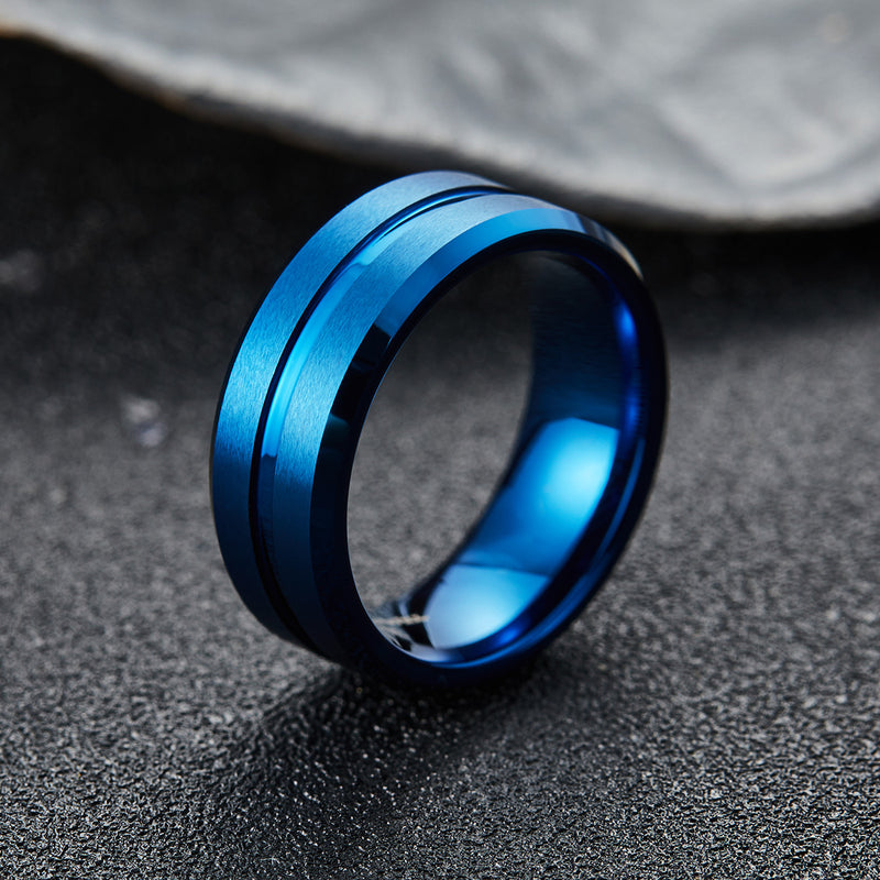 King Will LOOP&trade; 8mm tungsten ring