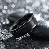 King Will INTERTWINE&trade; 8mm spinner ring