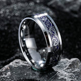 King Will DRAGON&trade; 8mm tungsten ring