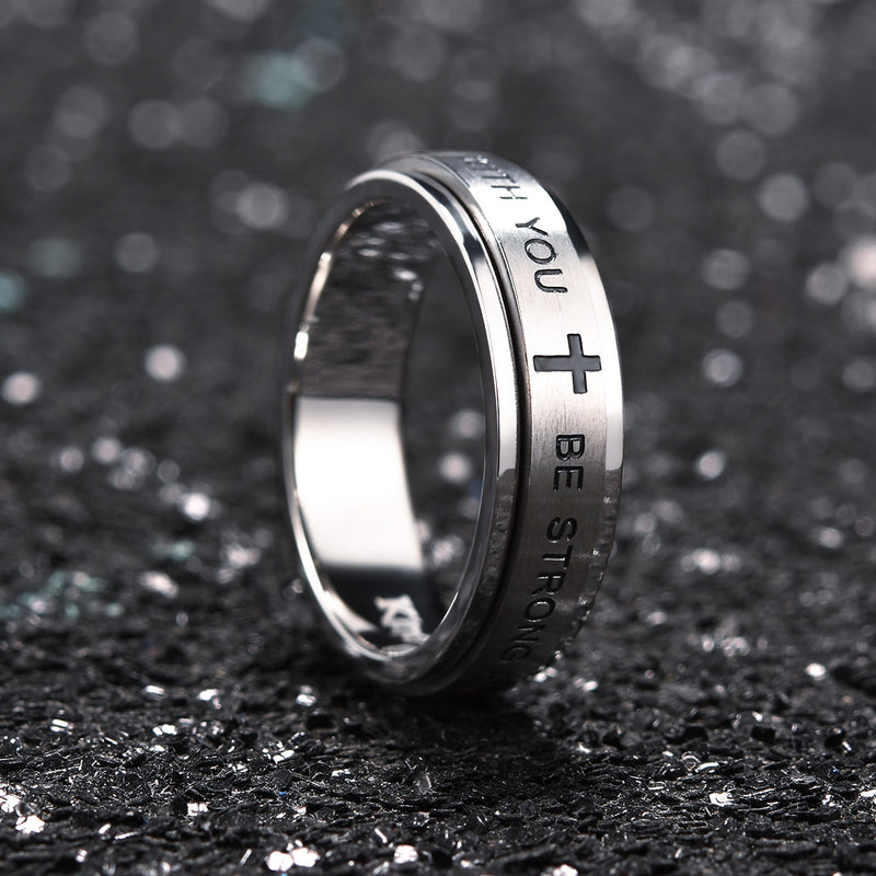 King Will INTERTWINE&trade; 6mm titanium ring