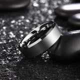 King Will CLASSIC&trade; 8mm tungsten ring