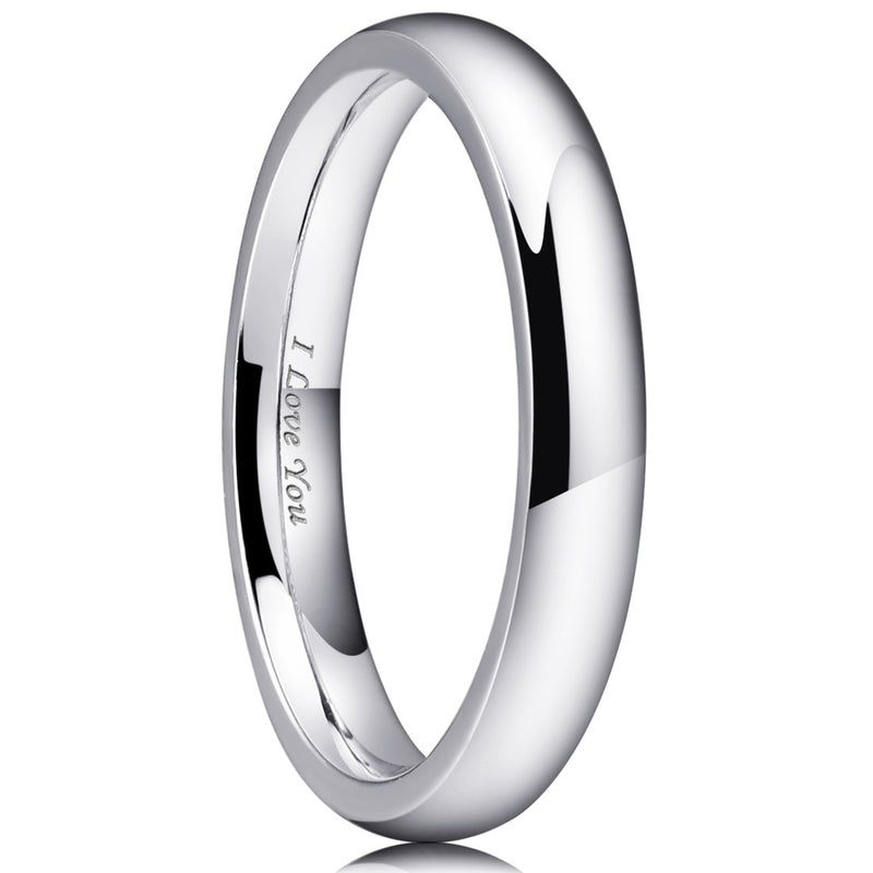 King Will CLASSIC&trade; 3mm stainless steel ring