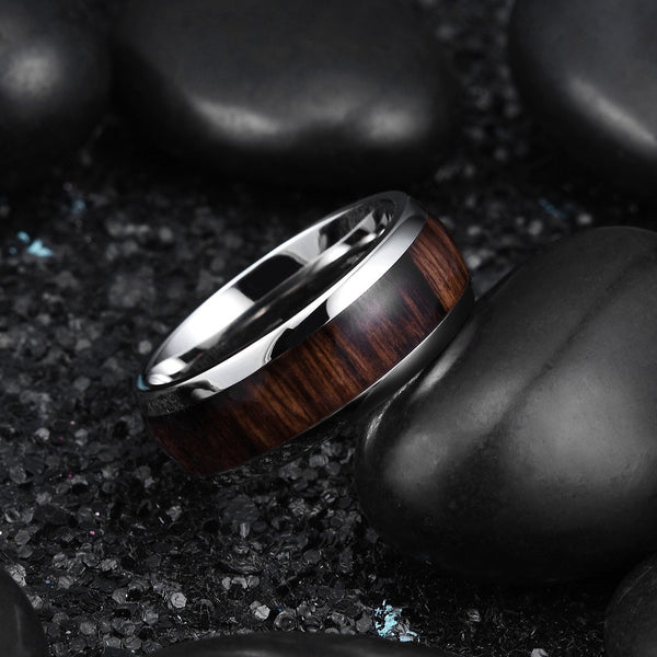 King Will NATURE&trade; 8mm titanium ring