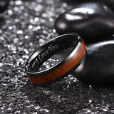 King Will NATURE&trade;6mm stainless steel ring