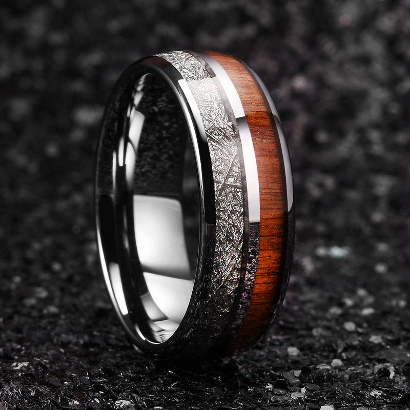 King Will METEOR&trade; 8mm tungsten ring