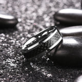 King Will GENTLEMAN&trade; 8mm tungsten ring