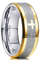 King Will DUO&trade; 8mm stainless steel ring