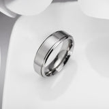 King Will CLASSIC&trade; 6mm titanium ring