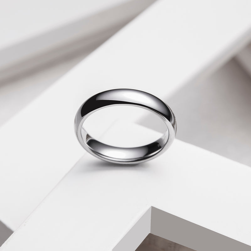 King Will CLASSIC&trade; 4mm tungsten ring