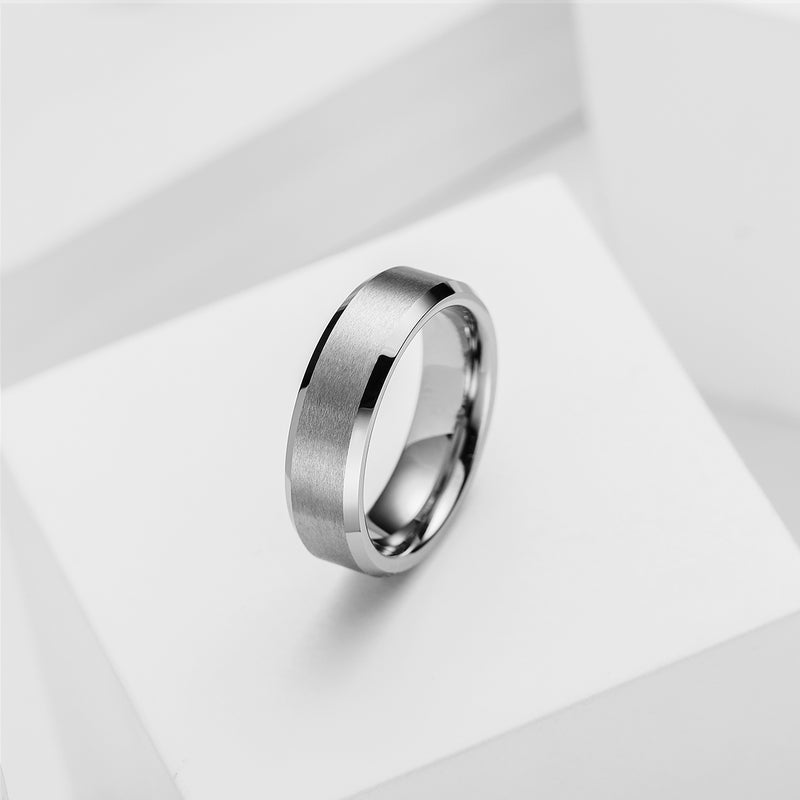 King Will CLASSIC&trade; 8mm tungsten ring