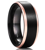 King Will DUO&trade; 8mm tungsten ring