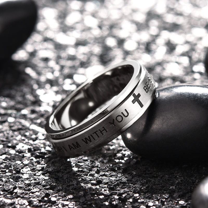 King Will INTERTWINE&trade; 6mm titanium ring