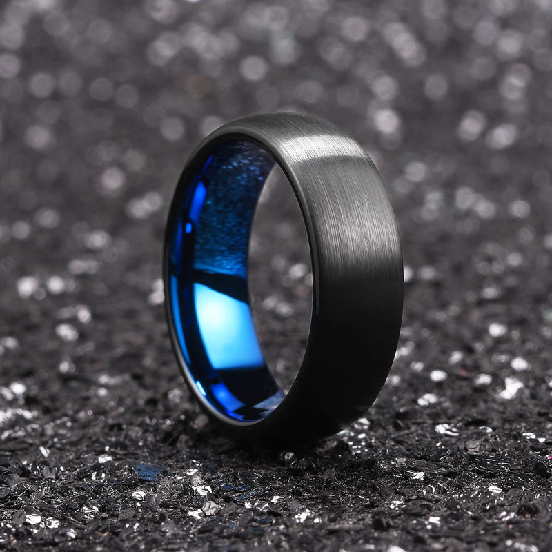 King Will DUO&trade; 7mm tungsten ring