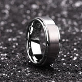 King Will CLASSIC&trade; 8mm tungsten ring