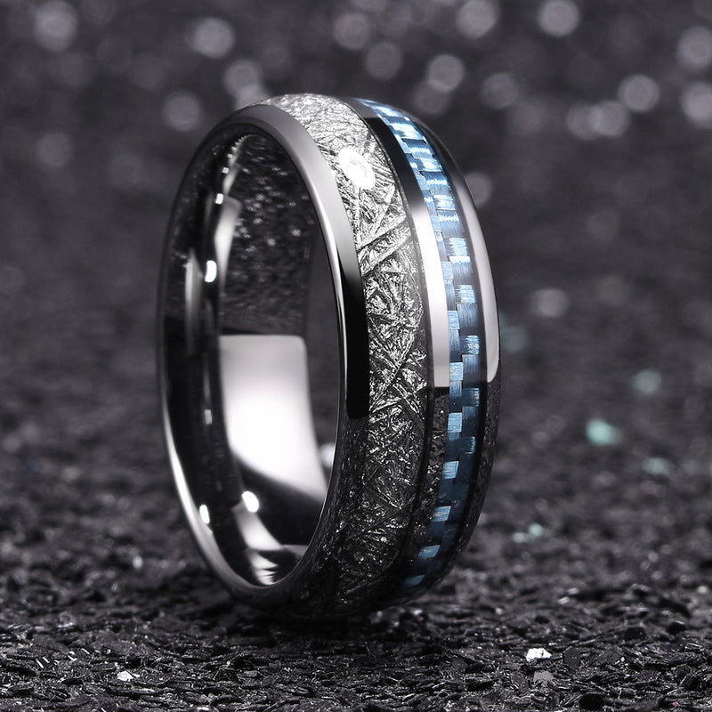 King Will METEOR&trade; 8mm tungsten ring