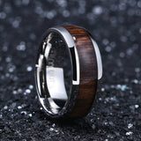 King Will NATURE&trade; 8mm titanium ring