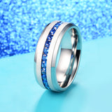 King Will GEM&trade; 8mm titanium ring