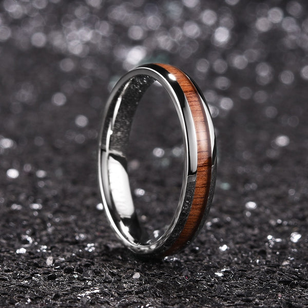 King Will NATURE&trade; 4mm stainless steel ring