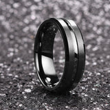 King Will BASIC&trade; 8mm tungsten ring