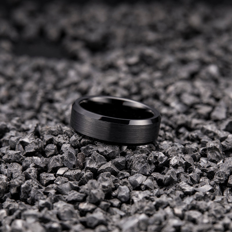 King Will BASIC&trade; 7mm tungsten ring