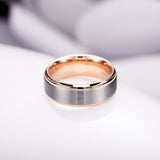 King Will DUO&trade; 8mm tungsten ring