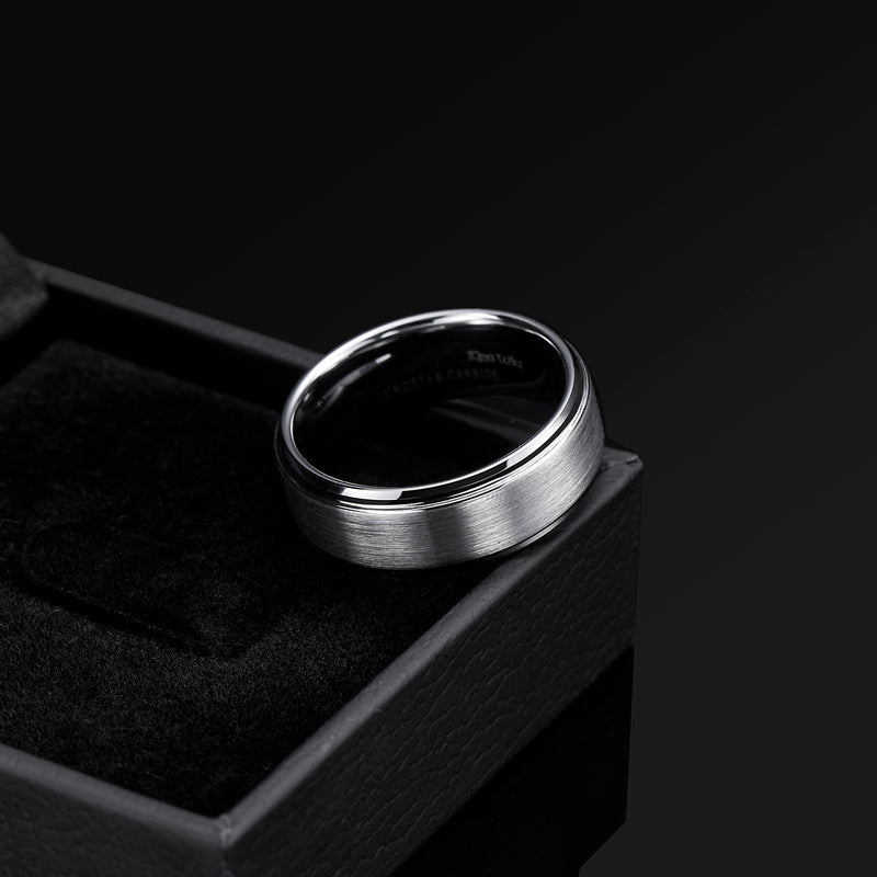 King Will CLASSIC&trade; 8mm tungsten ring
