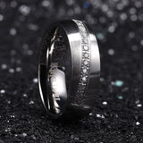 King Will GEM&trade; 8mm stainless steel ring