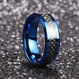 King Will GENTLEMAN&trade; 8mm tungsten ring