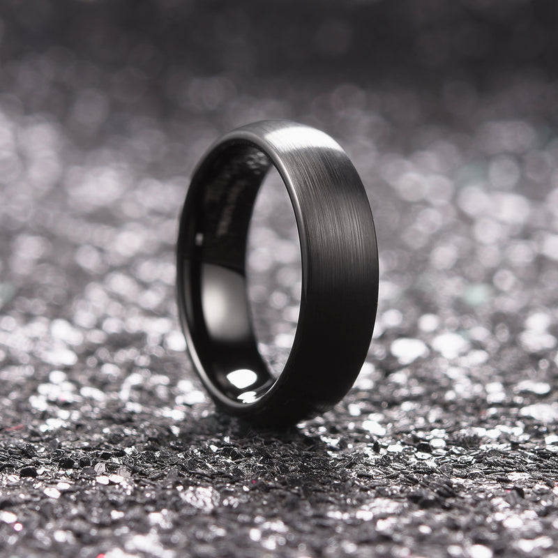 King Will BASIC&trade; 6mm tungsten ring