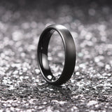 King Will BASIC&trade; 4mm tungsten ring