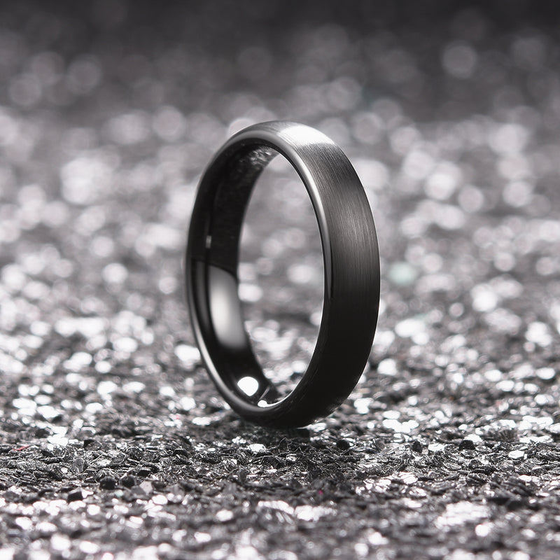 King Will BASIC&trade; 4mm tungsten ring