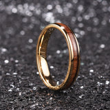King Will NATURE&trade; 4mm stainless steel ring