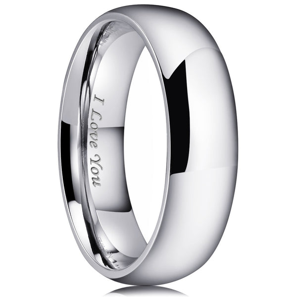 King Will CLASSIC&trade; 7mm stainless steel ring