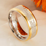 King Will DUO&trade; 8mm stainless steel ring