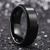 King Will BASIC&trade; 7mm tungsten ring