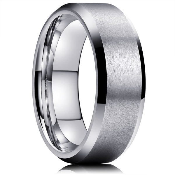 King Will DUO™ 8mm tungsten ring – King Will Rings