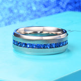 King Will GEM&trade; 8mm titanium ring