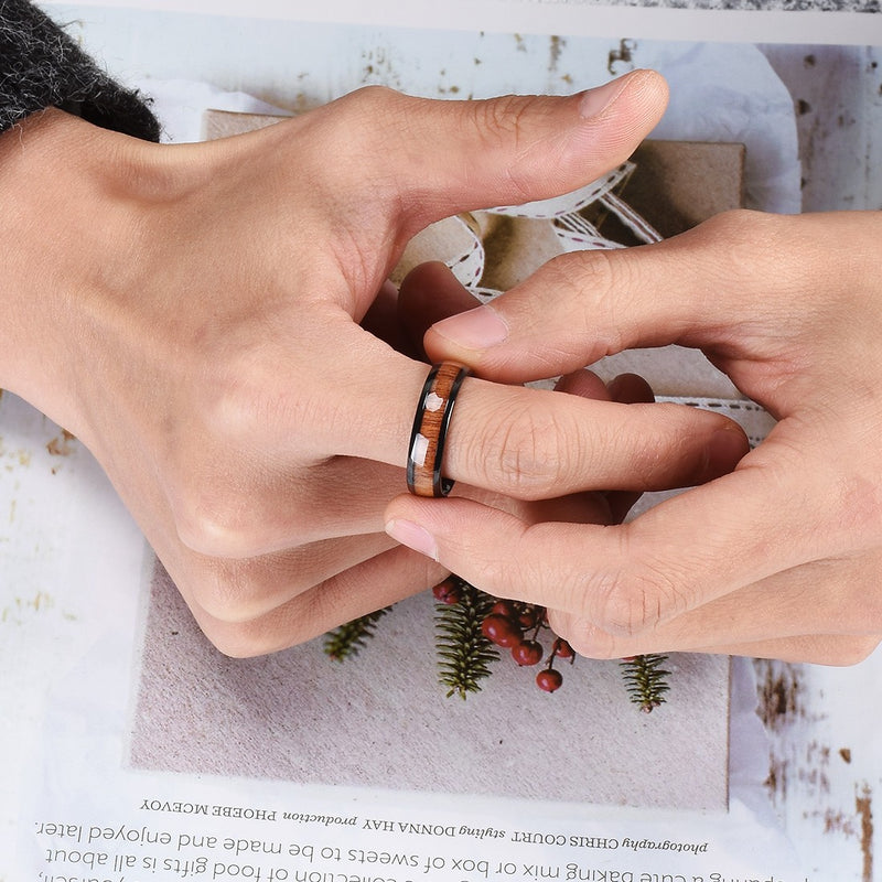 King Will NATURE&trade;6mm stainless steel ring